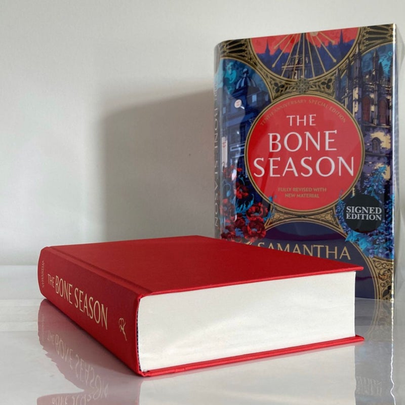 The Bone Season Waterstones SIGNED Tenth Anniversary Special Edition