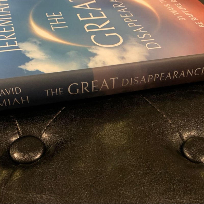 The Great Disappearance