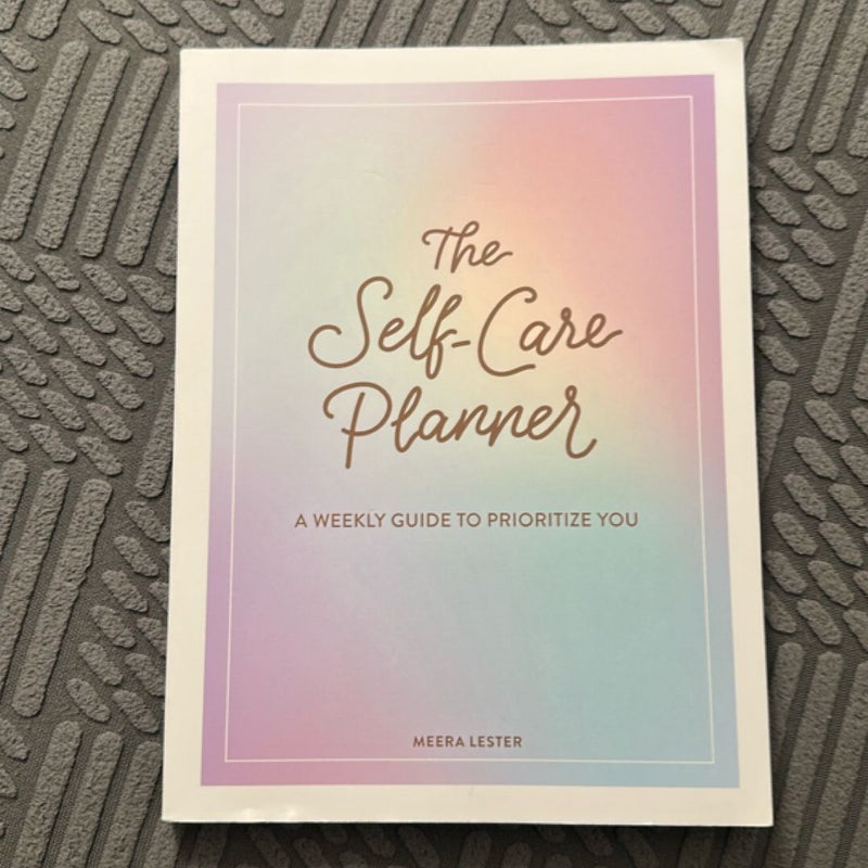 The Self-Care Planner