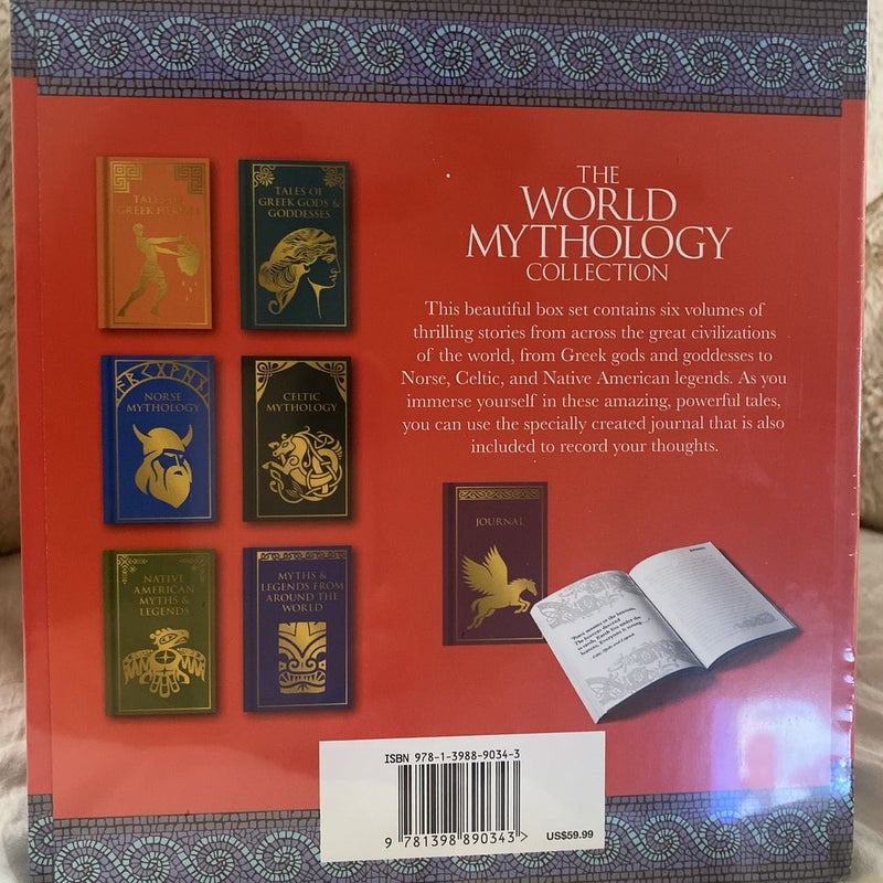 The World Mythology Collection 7 Books Set  Brand New 