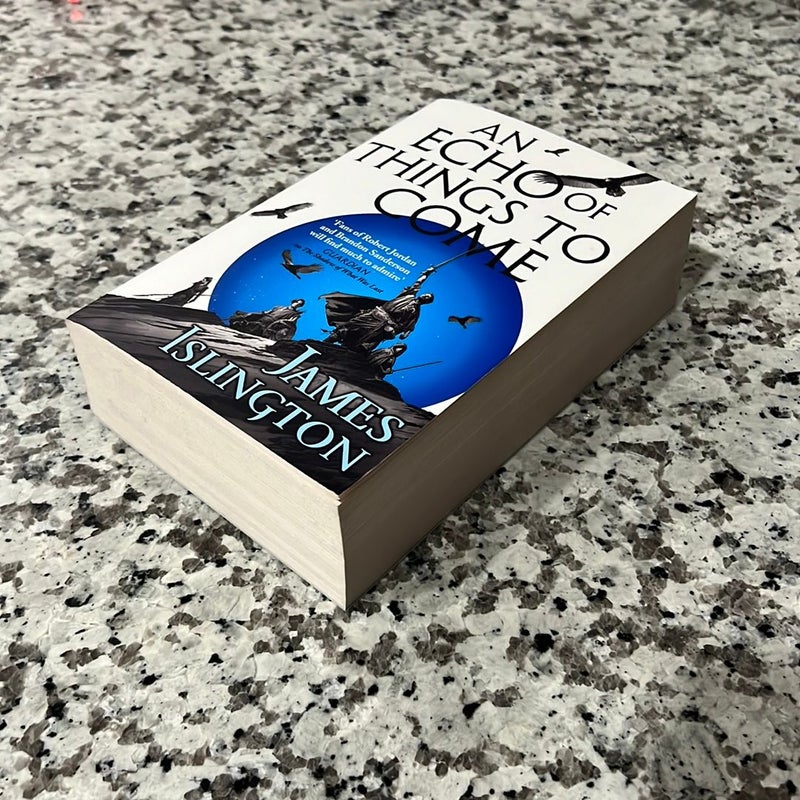 An Echo of Things to Come *UK PAPERBACK*