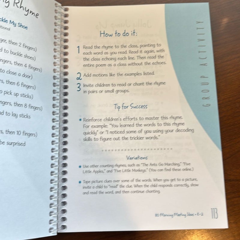 80 Morning Meeting Ideas for Grades K-2