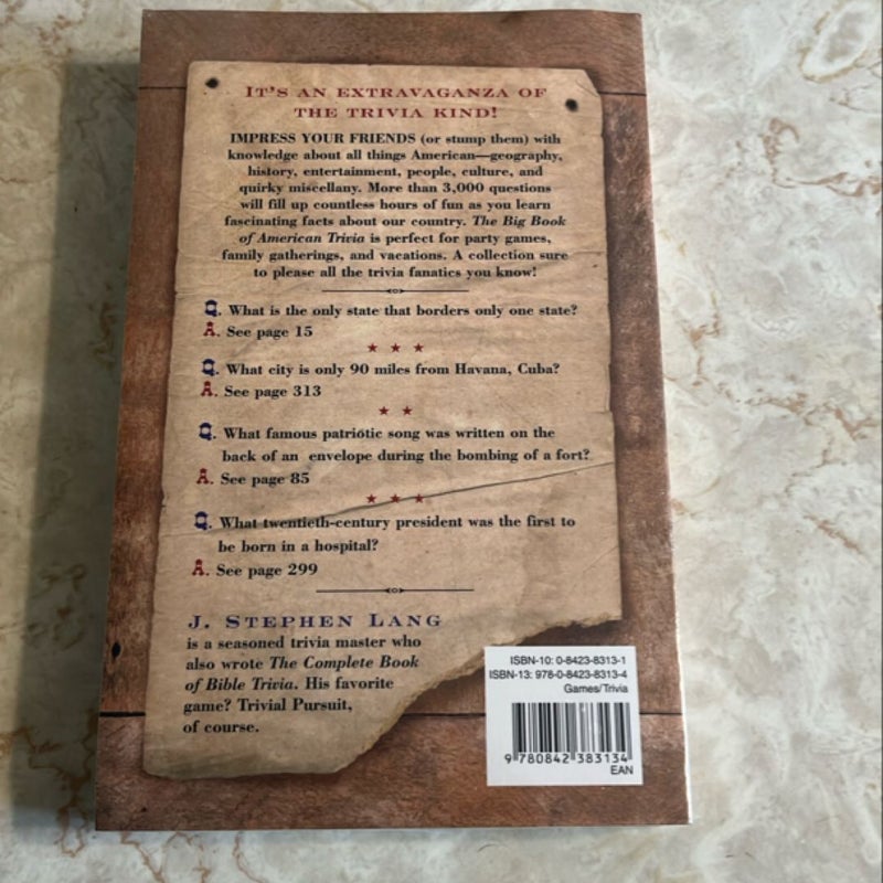 The Big Book of American Trivia