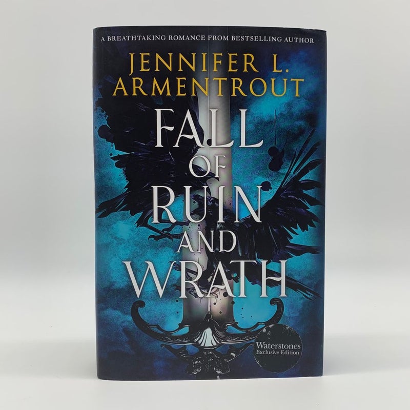 Waterstones Exclusive Fall of Ruin and Wrath New by Jennifer L Armentrout, Hardcover Pangobooks