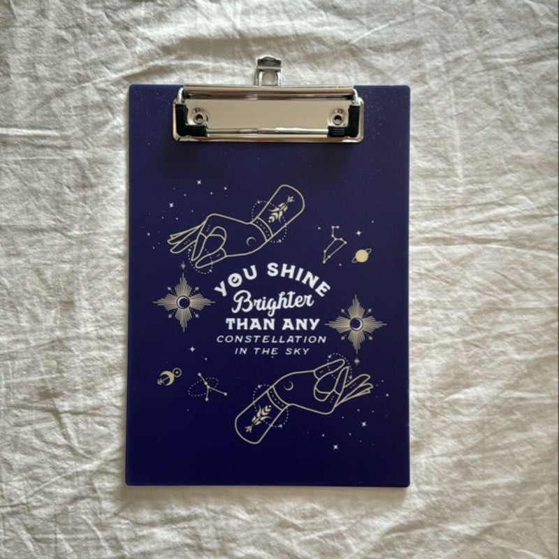 Star Daughter clipboard (Owlcrate exclusive)