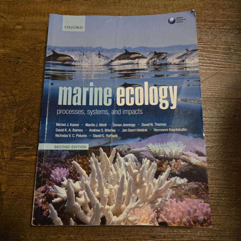 Marine Ecology