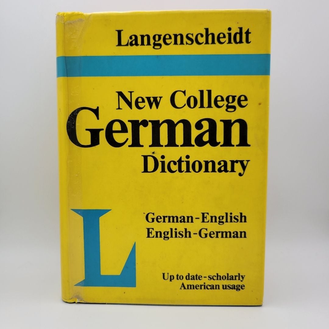 New College German Dictionary by Langenscheidt, Hardcover | Pangobooks