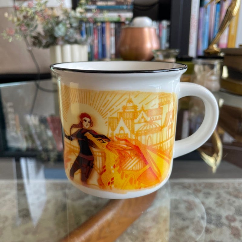 Illumicrate Fourth Wing Inspired Mug