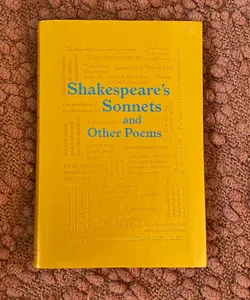 Shakespeare's Sonnets and Other Poems