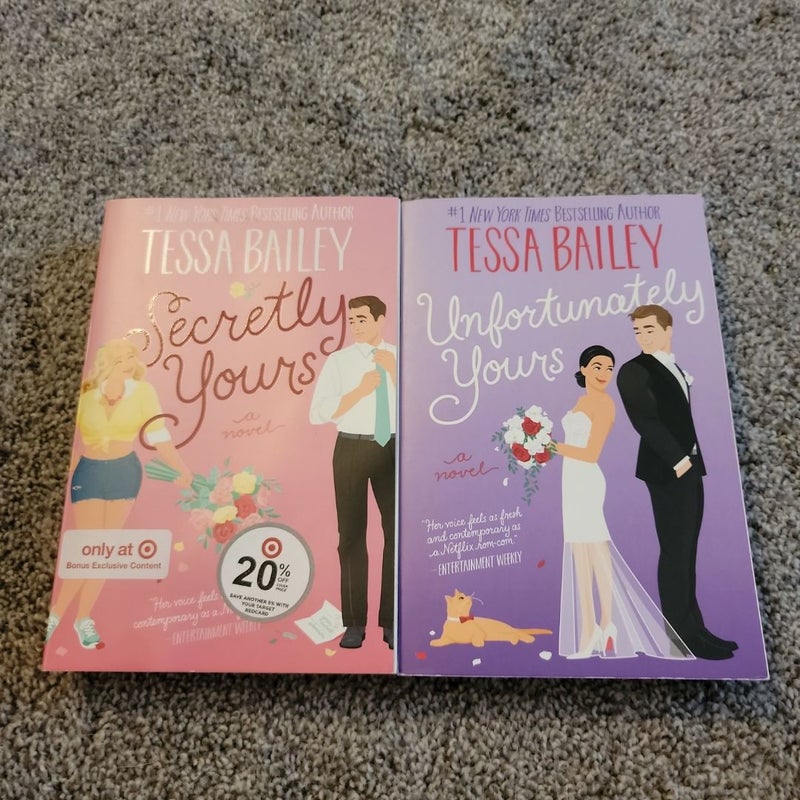 Secretly Yours (Target. com Exclusive) ***2 book bundle