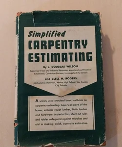 Simplified Carpentry Estimating
