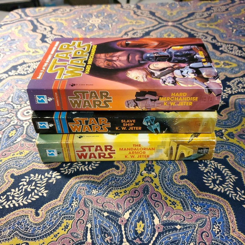 Star Wars book 1,2 and 3 of The Bounty Hunter Wars