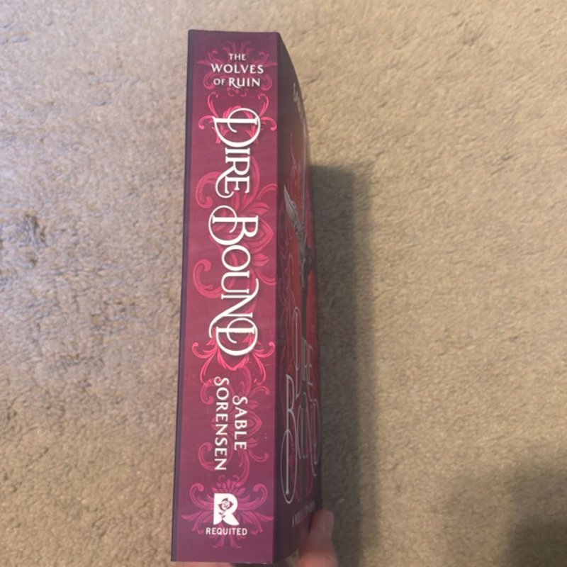 Dire Bound - signed- reserved for Marissa