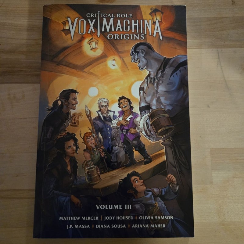 Critical Role: Vox Machina Origins Volume III