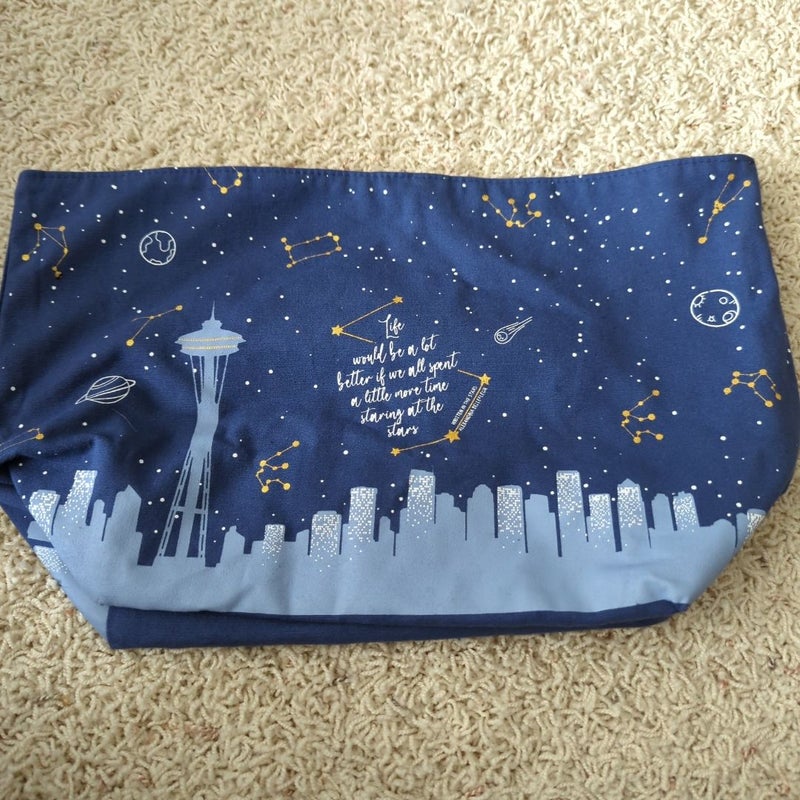 Rainbowcrate Written in the Stars book bag 