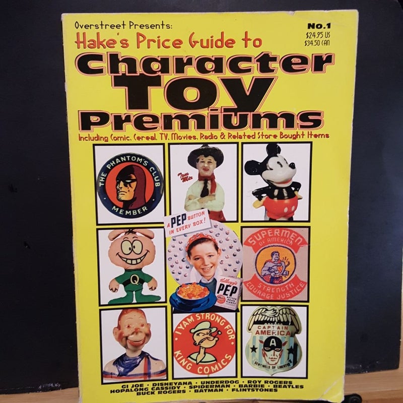 Hake's price guide to character toy premiums  F341