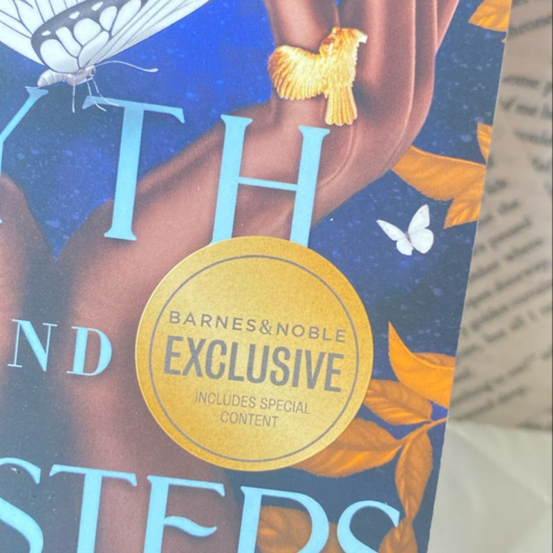 Queen of Myth and Monsters + handmade bookmark