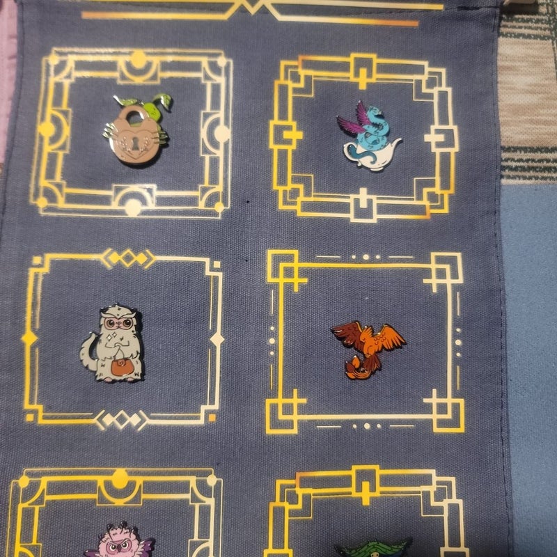 LitJoyCrate Fantastic Beast Pin Set 