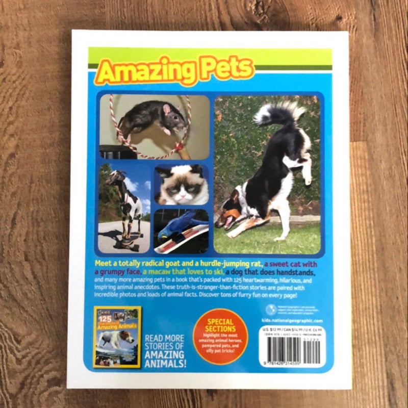 National Geographic Kids 125 True Stories of Amazing Pets