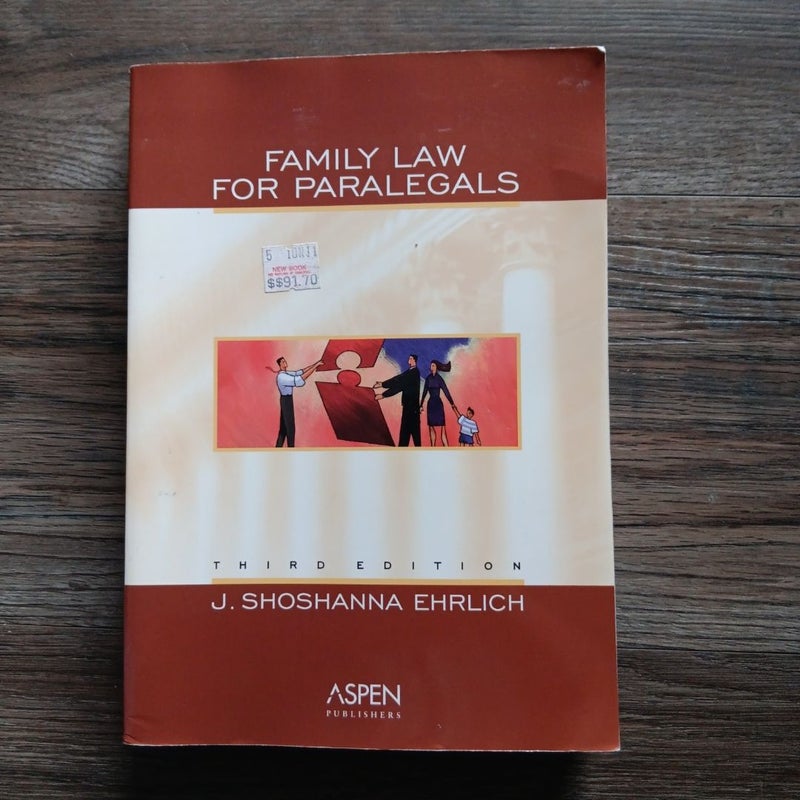 Family Law for Paralegals