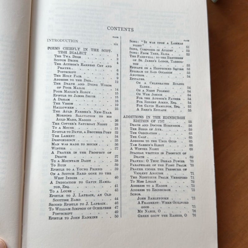 The Poetical Works of Burns