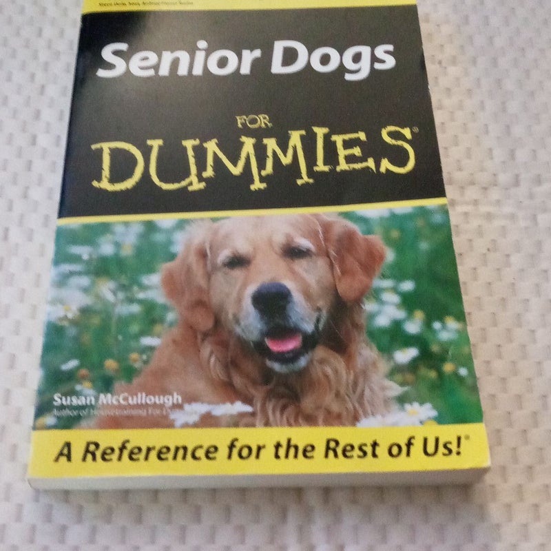 Senior Dogs for Dummies®