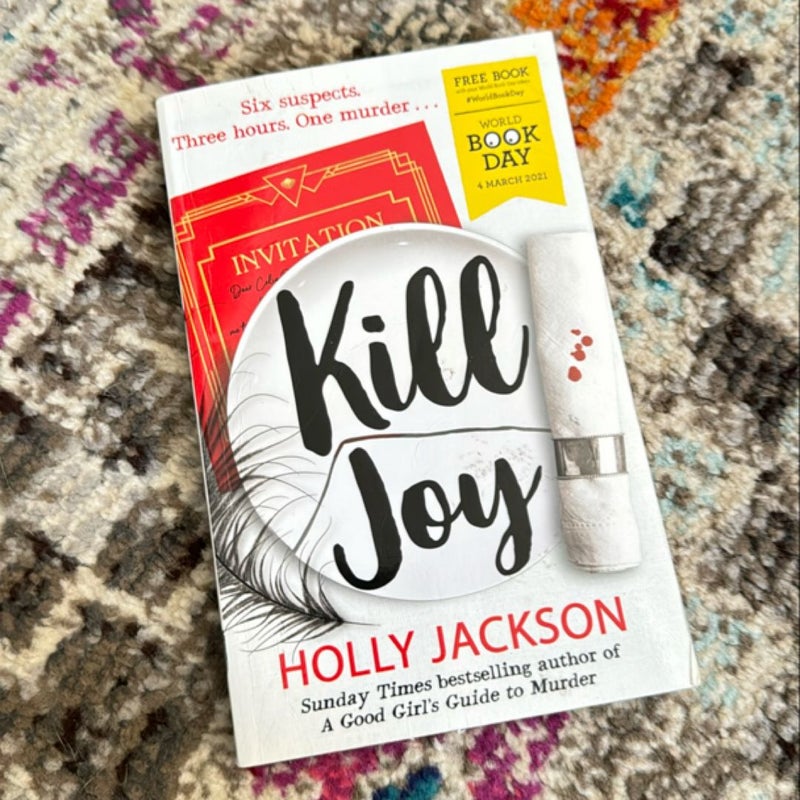 Kill Joy - World Book Day 2021 rare edition