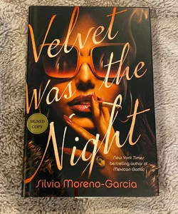 Velvet Was The Night  Signed
