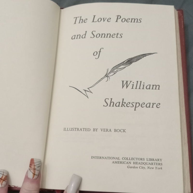 The Love Poems and Sonnets of William Shakespeare