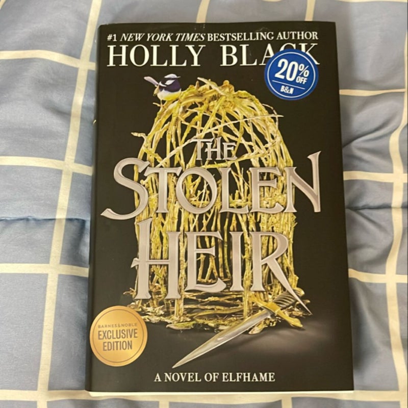 The Stolen Heir B&N First Edition