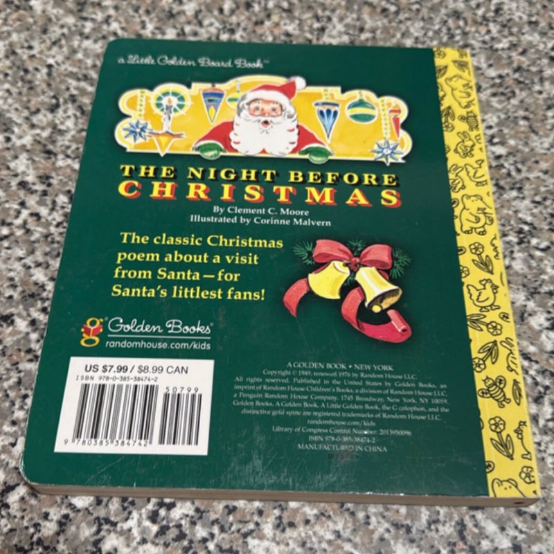 The Night Before Christmas (board book)