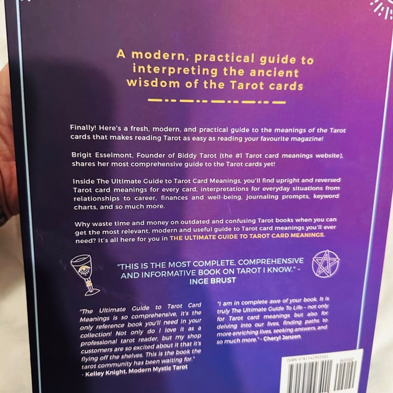 The Ultimate Guide to Tarot Card Meanings by Brigit Esselmont