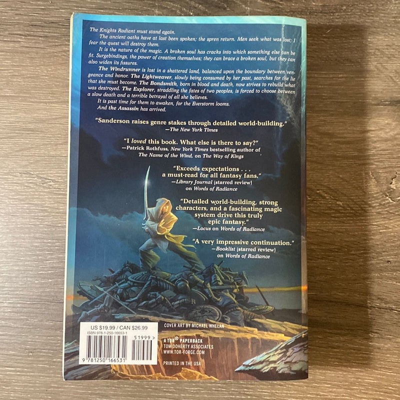 Words of Radiance 1st edition