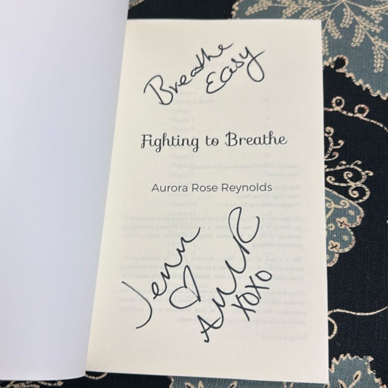 Fighting to Breathe (Signed)