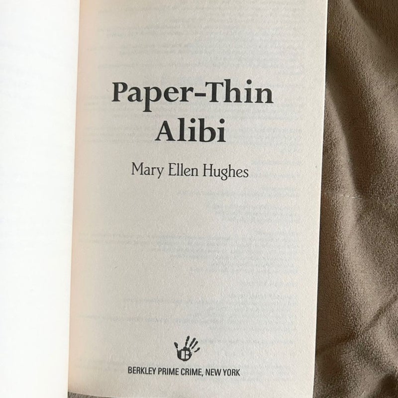 Paper-Thin Alibi