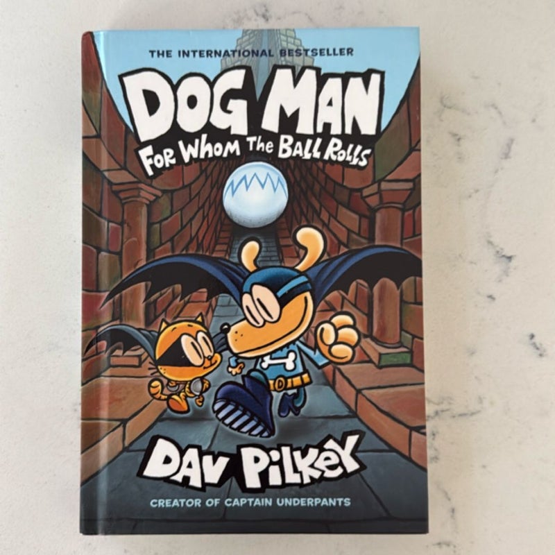 Dog Man for Whom the Ball Rolls