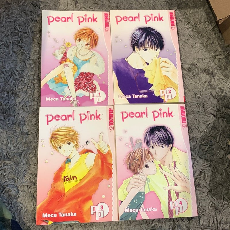 Pearl Pink Manga 1-4 Complete set
