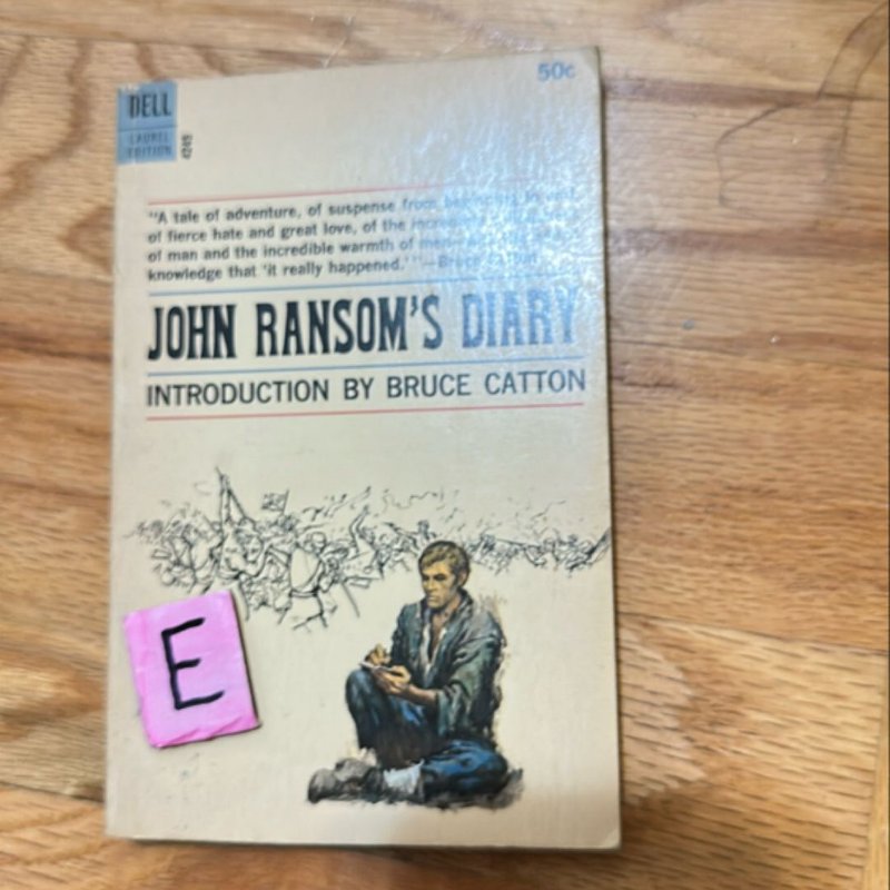 John Ransom's Diary by Bruce Catton , Paperback | Pangobooks