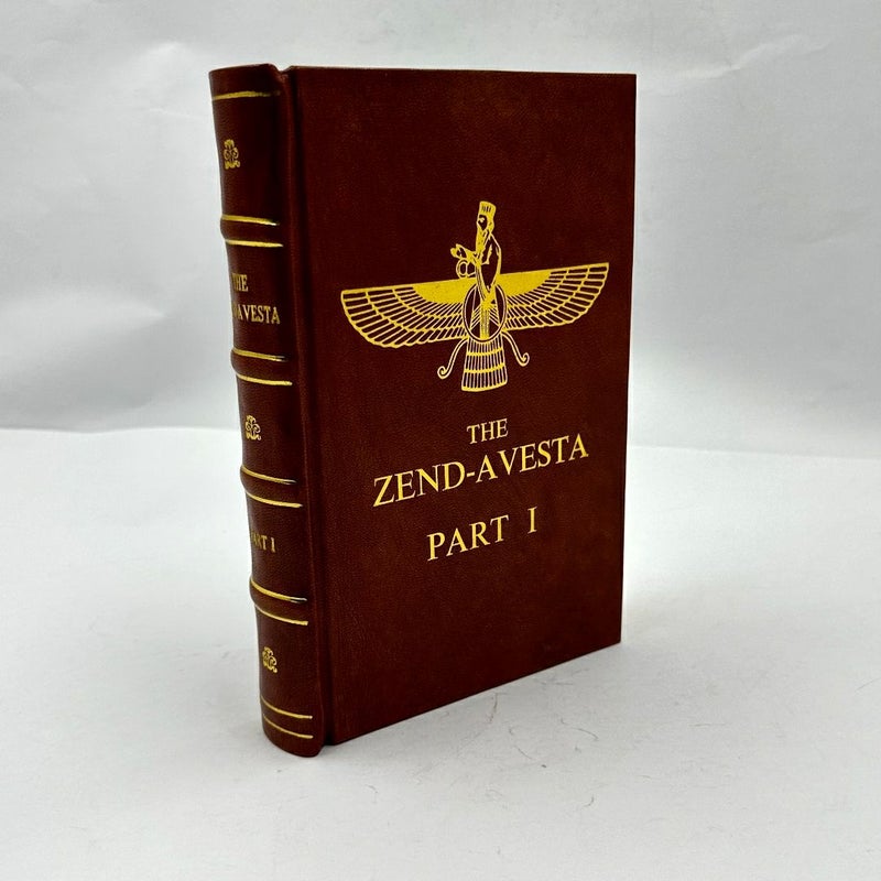 Zend Avesta, Parts 1 by James Darmesteter Leather-Bound Edition 
