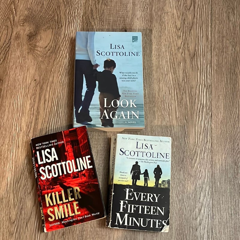 Trio of Lisa Scottoline Books