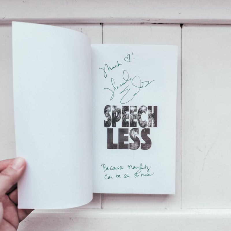 Speechless (signed OOP cover)