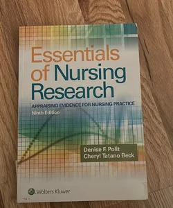 Essentials of Nursing Research