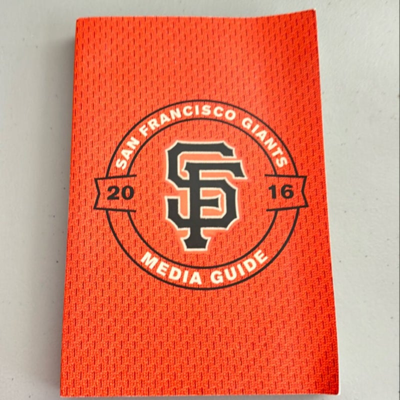 2016 San Francisco Giants Media Guide