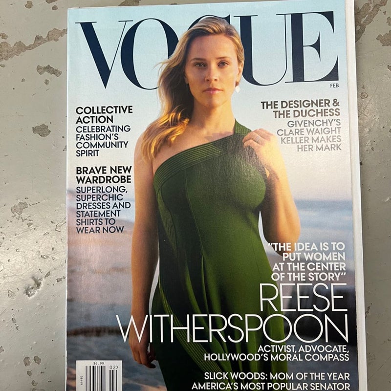 Vogue Magazine, February 2019, Reese Witherspoon