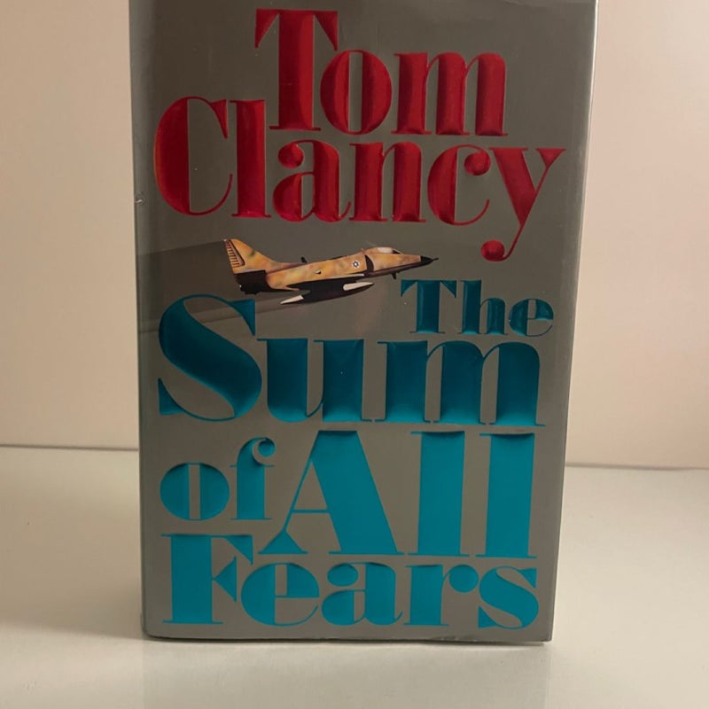 The Sum of All Fears by Tom Clancy 1991 Very Good Condition Hardcover