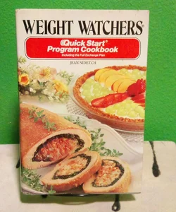 Vintage 1984 - Weight Watchers Quick Start Program Cookbook