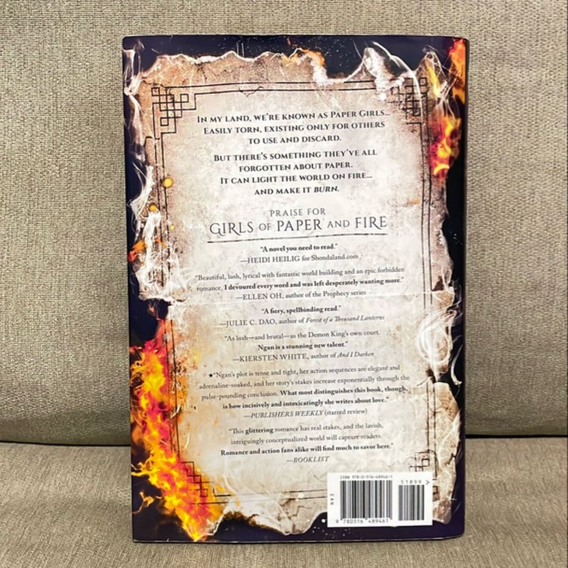 Girls of Paper and Fire (SIGNED)