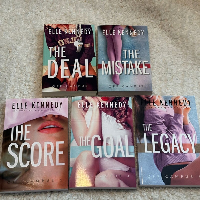 The Off Campus Series (original covers)