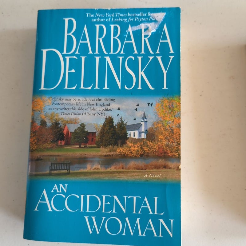 Barbara Delinski paperbacks X 3: Accidental Woman, Looking for Peyton Place, Not My Daughter 