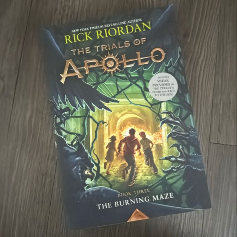 The Burning Maze (Trials of Apollo, the Book Three)